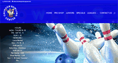 Desktop Screenshot of calhounbowlingcenter.com